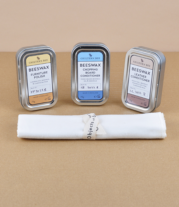 English Beeswax Household Care Set