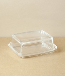 Rectangular Glass Butter Dish