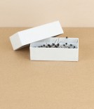 French glass headed pins, Black