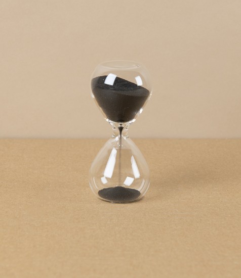 Hightide Three Minute Egg Timer, Clear