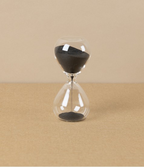 Hightide Three Minute Egg Timer, Clear
