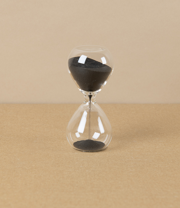 Hightide Three Minute Egg Timer, Clear