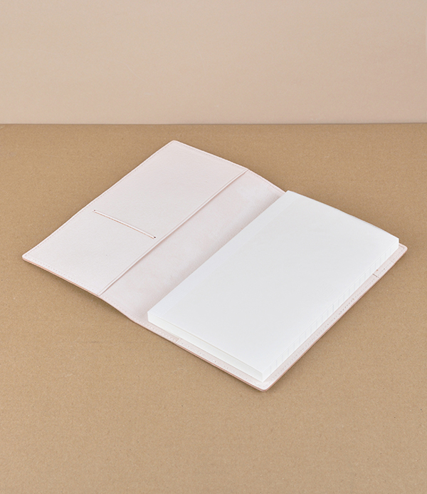 Midori notebook cover, goat leather, B6 slim