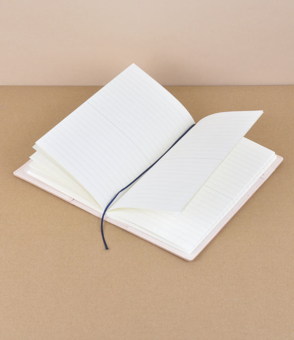 Midori notebook cover, goat leather, B6 slim