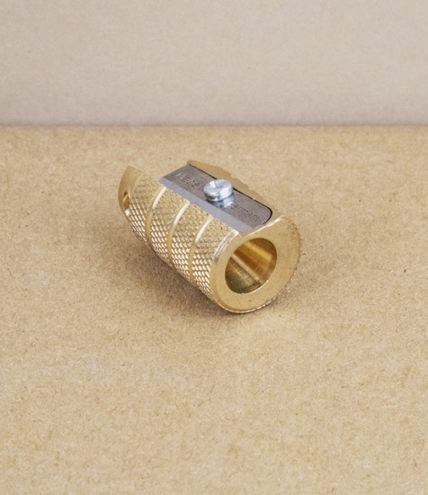 Brass Granade pencil sharpener