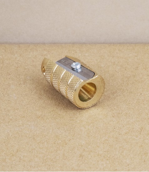 Brass Granade pencil sharpener