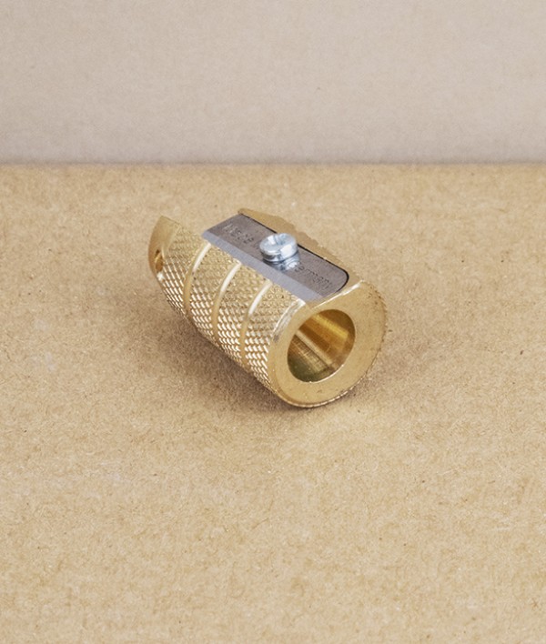 Brass Granade pencil sharpener