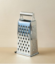 Four-Sided Grater, Stainless Steel