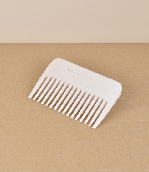 Groetsch Wooden Curl Comb, 12cm, Maple Wood