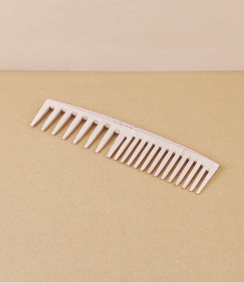 Groetsch Wooden Wide-Tooth Dress Comb for Curly Hair, Maple Wood