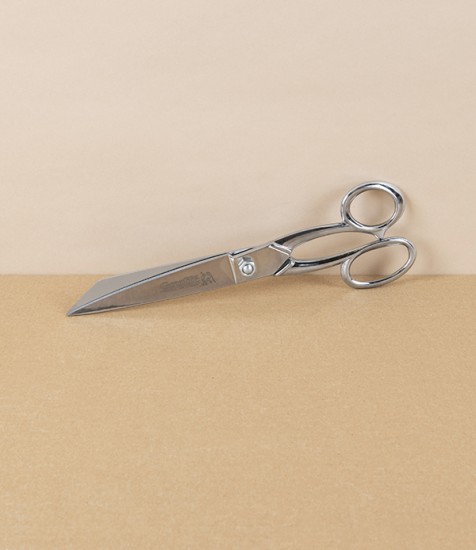 Gruffé French Tailor’s Shears, Chrome Plated, 9”
