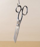 Gruffé French Tailor’s Shears, Chrome Plated, 9”