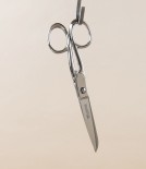 Gruffé Left-Handed Household Scissors, All Nickel-Plated, 6”