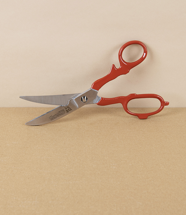 Gruffé Italian ‘Take-Apart’ Kitchen Scissors, Red Bows, 8”