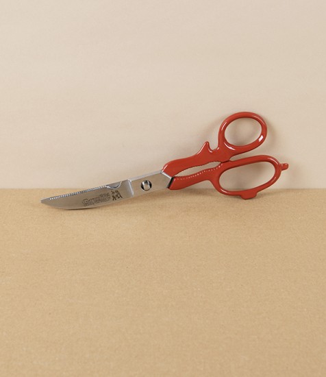 Gruffé Italian ‘Take-Apart’ Kitchen Scissors, Red Bows, 8”