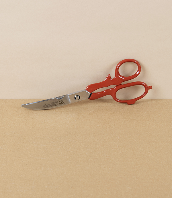 Gruffé Italian ‘Take-Apart’ Kitchen Scissors, Red Bows, 8”