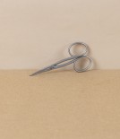 Gruffé Italian Left-Handed Cuticle Scissors, Stainless Steel