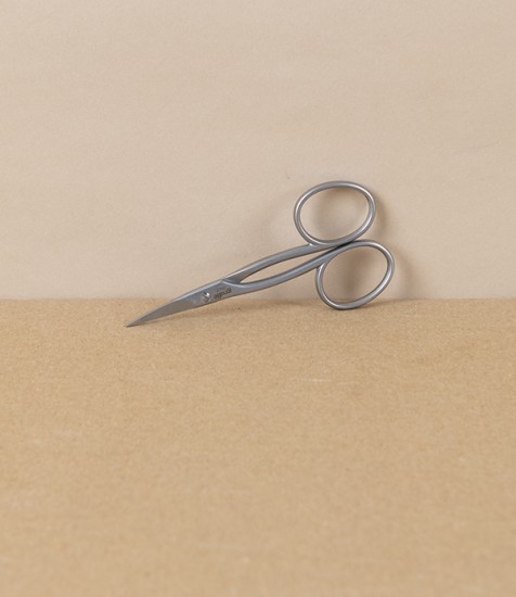 Gruffé Italian Left-Handed Cuticle Scissors, Stainless Steel