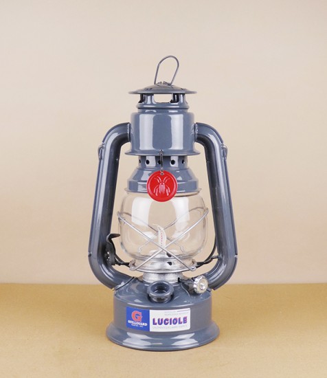 Guillouard Luciole storm lantern, anthracite grey