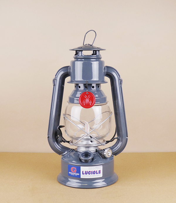 Guillouard Luciole storm lantern, anthracite grey