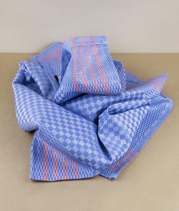 Half-linen jacquard woven kitchen towel