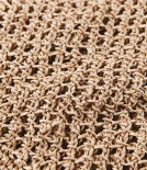 Japanese Hand-Crocheted Shoulder Bag, Sasawashi