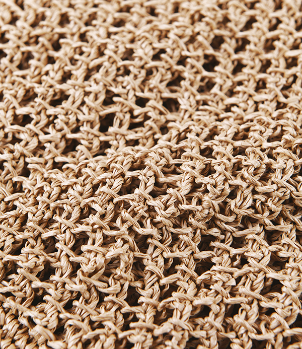 Japanese Hand-Crocheted Shoulder Bag, Sasawashi
