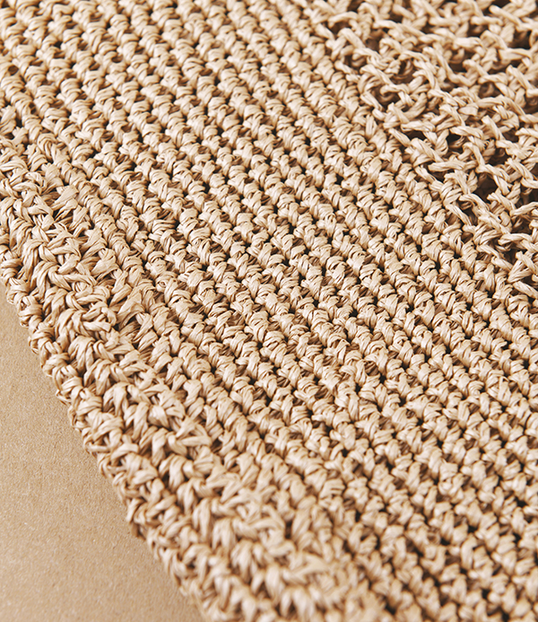 Japanese Hand-Crocheted Shoulder Bag, Sasawashi
