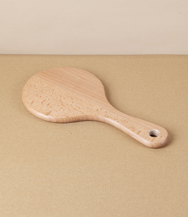 Waxed Beech Hand Mirror, Germany