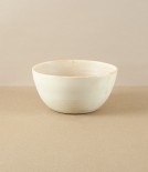 Mihaly Herczeg Hand Thrown Porcelain Bowl, Wheat