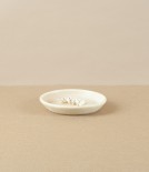 Mihaly Herczeg Hand Thrown Porcelain Mini Dish, Wheat