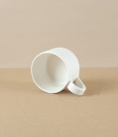 Mihaly Herczeg Hand Thrown Espresso Cup, White