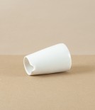 Mihaly Herczeg Hand Thrown Pourer, White