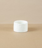 Mihaly Herczeg Hand Thrown Tea Light Holder, White