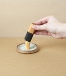 Japanese Hexagonal Candle Snuffer, Cherry Wood