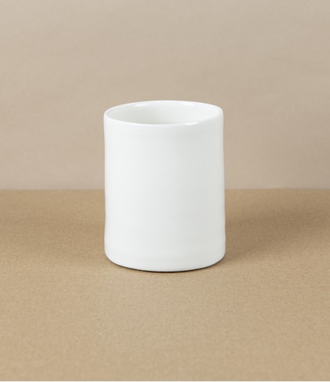 Mihaly Herczeg Hand Thrown Porcelain Tea Light Holder