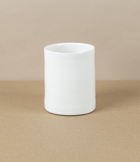 Mihaly Herczeg Hand Thrown Porcelain Tea Light Holder