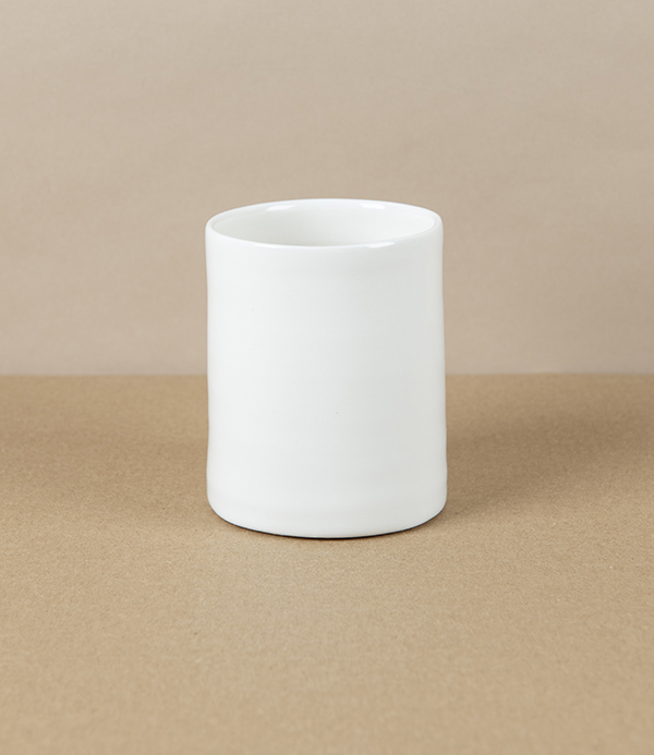 Mihaly Herczeg Hand Thrown Porcelain Tea Light Holder