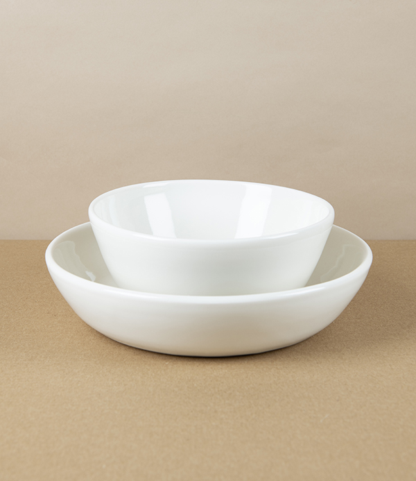 Mihaly Herczeg Hand Thrown Porcelain Bowl