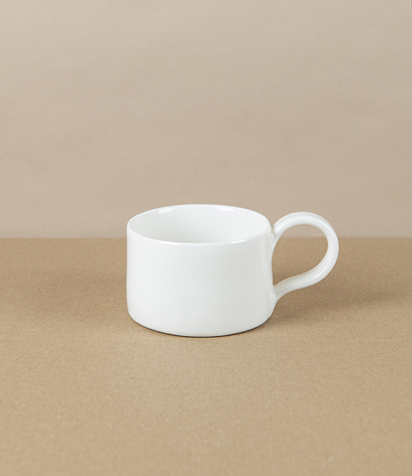 Mihaly Herczeg Hand Thrown Porcelain Espresso Cup