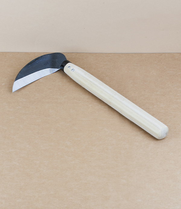 Japanese Sickle hoe, hexagonal handle