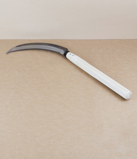 Harvesting sickle, hexagonal handle