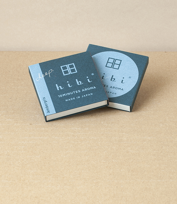 Hibi Incense Matches, Deep, Ambergris