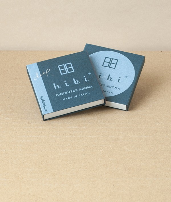 Hibi Incense Matches, Deep, Ambergris