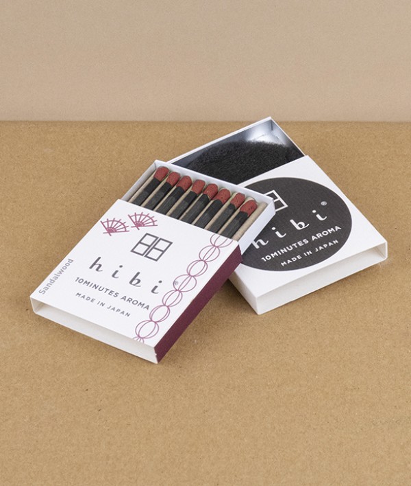 Hibi incense matches, Sandalwood