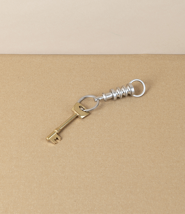 Hightide Detachable Keyring, Metal Alloy, Type C