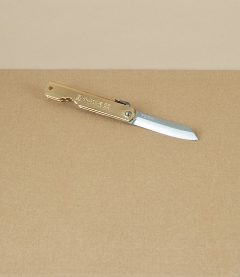 Niwaki Aogami Steel Higonokami Folding Knife