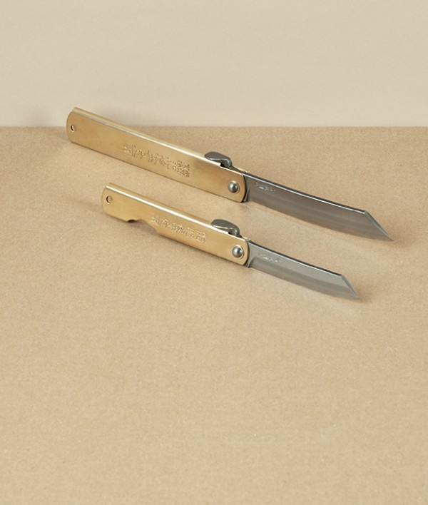 Aogami steel Higonokami Folding Knife, Large