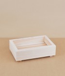 Hinoki cypress wooden soap dish