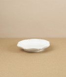 Hitohana Japanese Earthenware Cup & Saucer, White